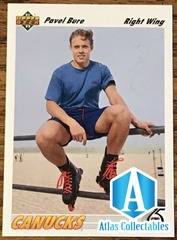 1991-92 Upper Deck #54 Pavel Bure Vancouver Canucks